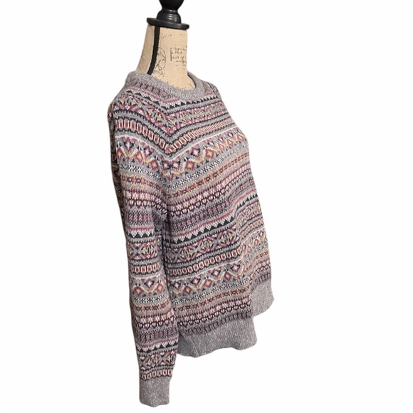 Goodfellow & Co Fair Isle Crewneck Sweater - Wool blend - Picture 3 of 7